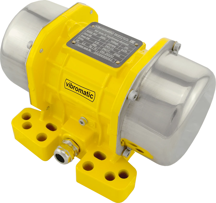 Вибраторы площадочные постоянного тока, 12 или 24 В Площадочный вибратор MVF50DC-24